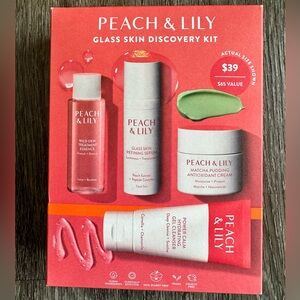 Unopened Peach and Lily glass skin discovery kit